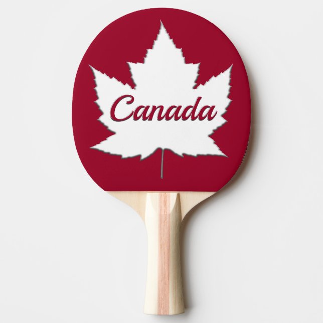 Kanada Ping Pong Paddles Canada Personalizes Games Pingisracket (Framsidan)