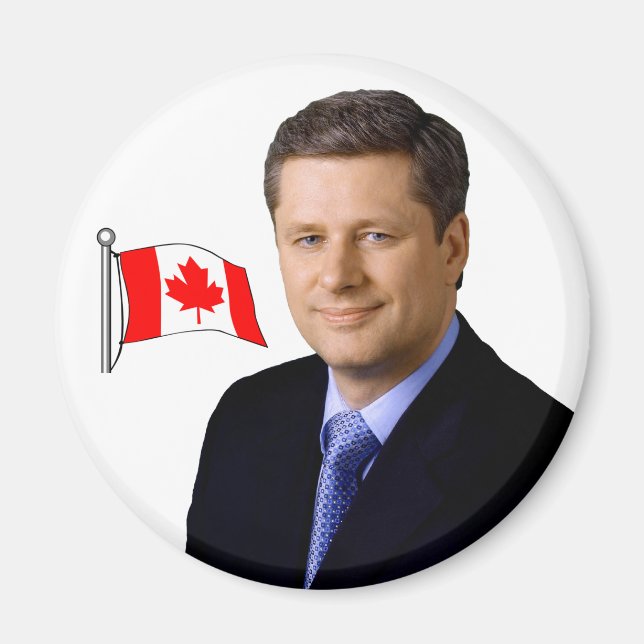 Kanada PM Stephen Harper Magnet (Framsidan)