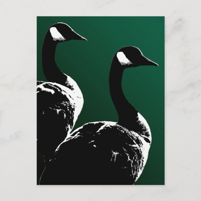 Kanada Postcard Anpassningsbar Canada Goose Postca Vykort (Framsida)