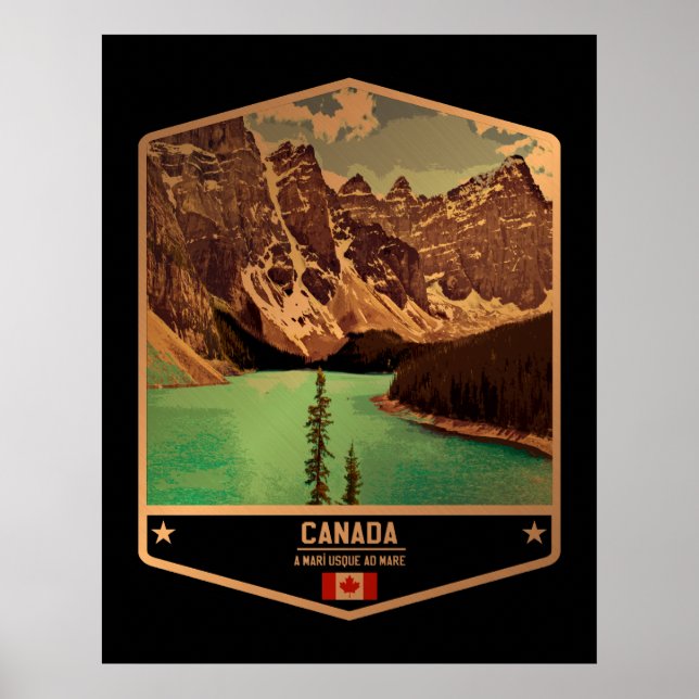 Kanada Poster (Framsidan)