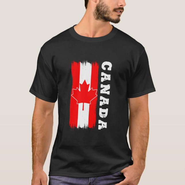 Kanada presentflagga universitet kanadensiska Toro T Shirt (Framsida)