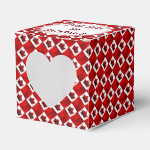 Kanada presentförpackning Personlig Kanada Flagga  Presentaskar