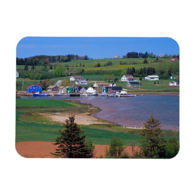 Kanada, prins Edward Island. Båtar är Magnet (Horisontell)
