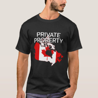 Kanada Private Egendom T Shirt