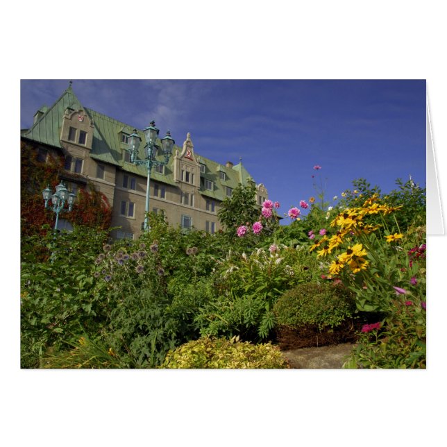 Kanada, Quebec. Charlevoixregionen, Hälsningskort (Framsidan Horizontal)