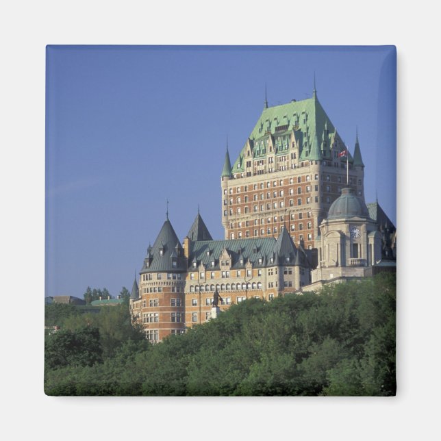 Kanada, Québec.  Chateau Frontenac. Magnet (Framsidan)