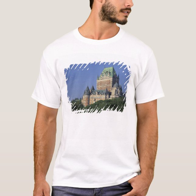 Kanada, Québec.  Chateau Frontenac. T-shirt (Framsida)