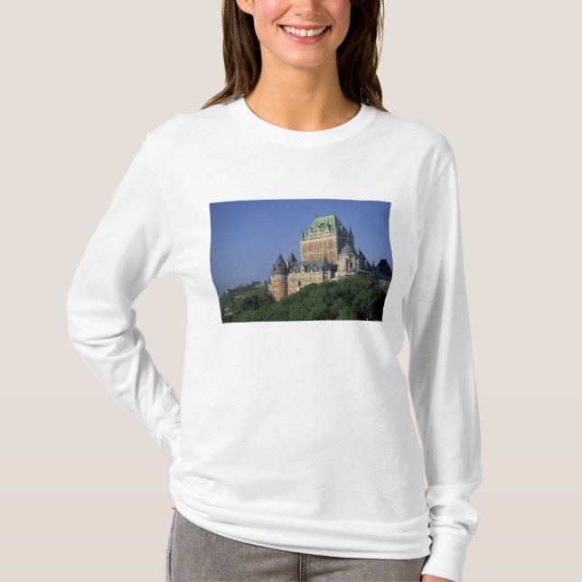 Kanada, Québec.  Chateau Frontenac. T Shirt (Framsida)
