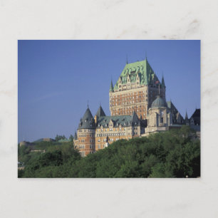 Kanada, Québec.  Chateau Frontenac. Vykort