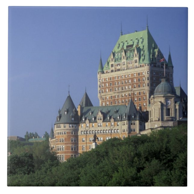 Kanada, Quebec City. Chateau Frontenac. Kakelplatta (Framsidan)