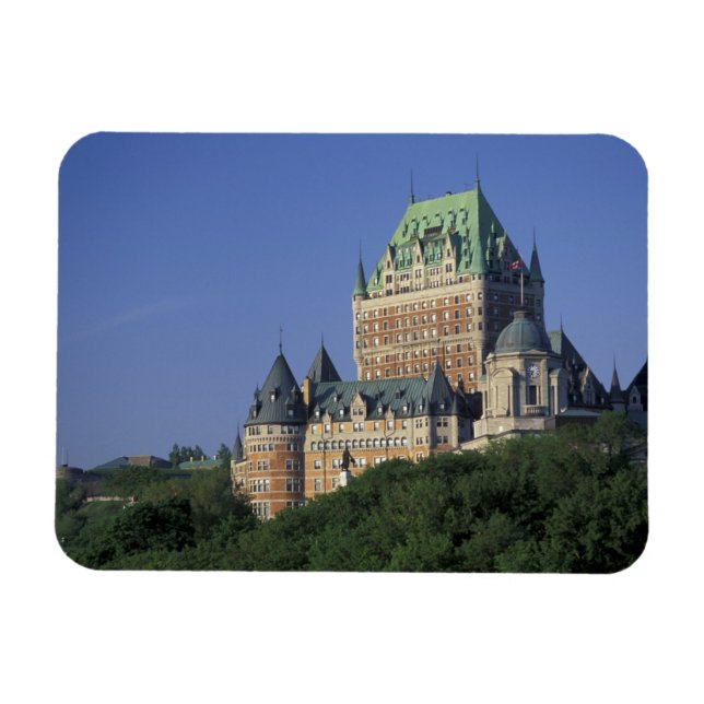 Kanada, Quebec City. Chateau Frontenac. Magnet (Horisontell)