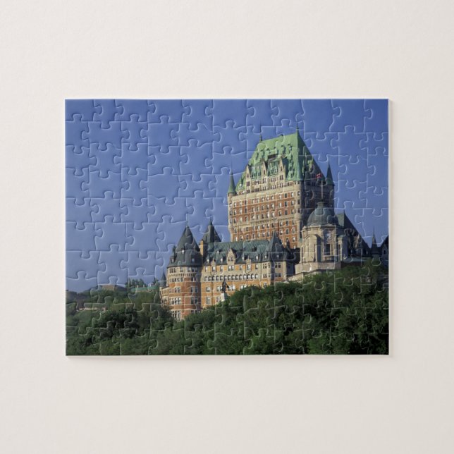 Kanada, Quebec City. Chateau Frontenac. Pussel (Horisontell)