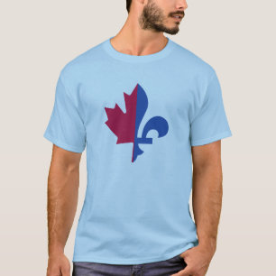 KANADA QUEBEC FLAGGA TRÖJA