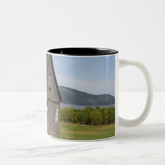 Kanada, Quebec, L'isle-aux-Coudres, Två-Tonad Mugg (Höger)