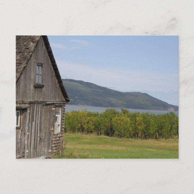 Kanada, Quebec, L'isle-aux-Coudres, Vykort (Framsida)