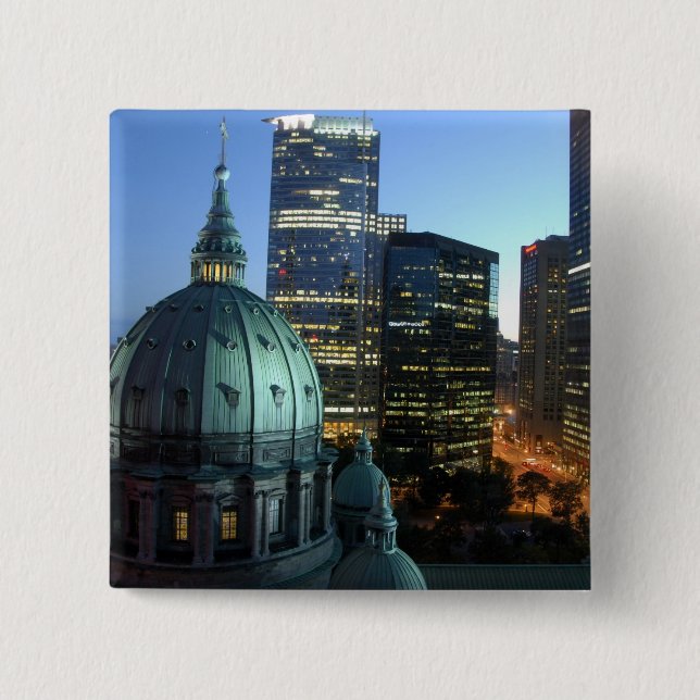 Kanada, Quebec, Montreal. Downtown Montreal, Knapp (Framsida)