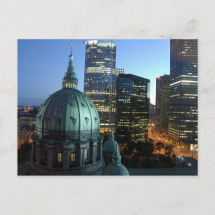 Kanada, Quebec, Montreal. Downtown Montreal, Vykort