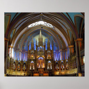 Kanada, Quebec, Montreal. Insida i notre 2 Poster
