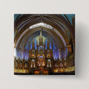 Kanada, Quebec, Montreal. Interiör av Notre 2 Knapp