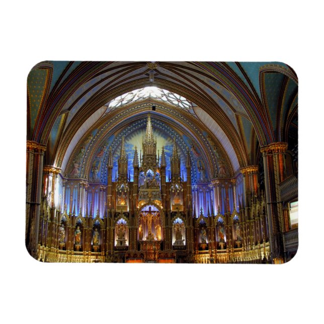 Kanada, Quebec, Montreal. Interiör av Notre 2 Magnet (Horisontell)