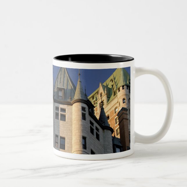 Kanada, Quebec, Quebec City. Fairmont Chateau Två-Tonad Mugg (Höger)