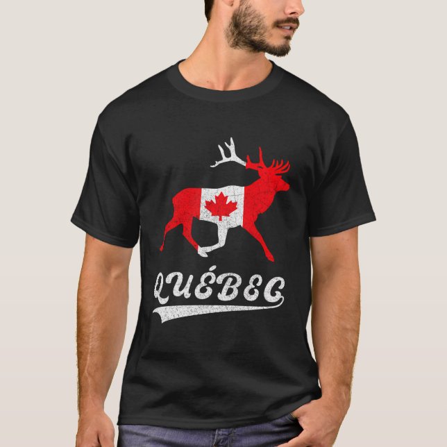 Kanada Quebec T Shirt (Framsida)