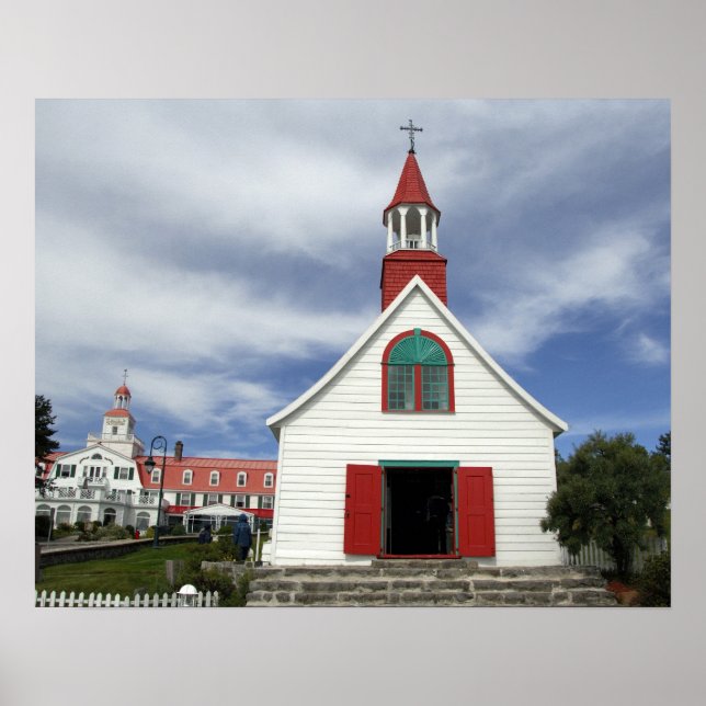 Kanada, Quebec, Tadoussac. Petite Chapelle, Poster (Framsidan)