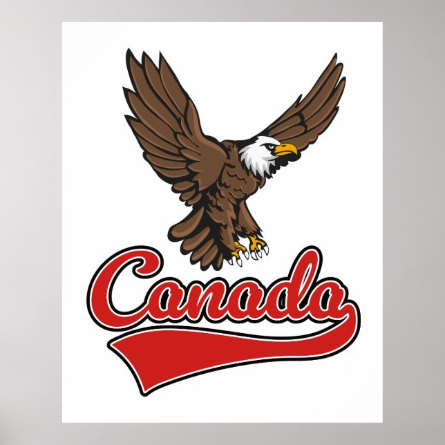 Kanada Resa logotyp Poster (Framsidan)