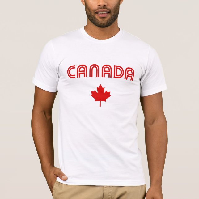 Kanada Retro Tee (Framsida)