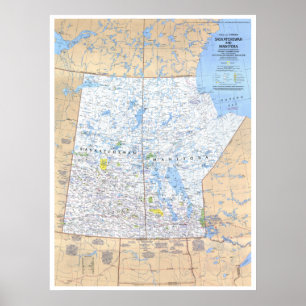 "Kanada: Saskatchewan 1979 och Manitoba… Poster