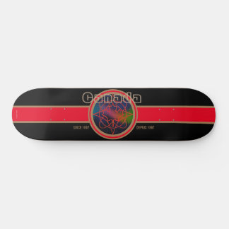 Kanada Sedan 1867 Aurora (Svart) Skateboard