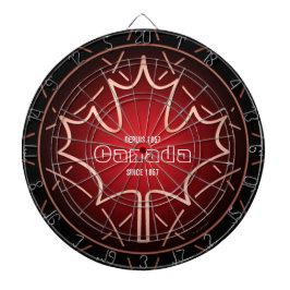 Kanada sedan 1867 Dartboard Darttavla
