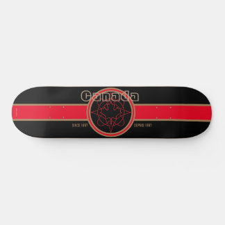 Kanada Sedan 1867 (Svart) Skateboard