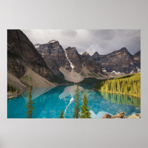 Kanada - Sjö Moraine poster