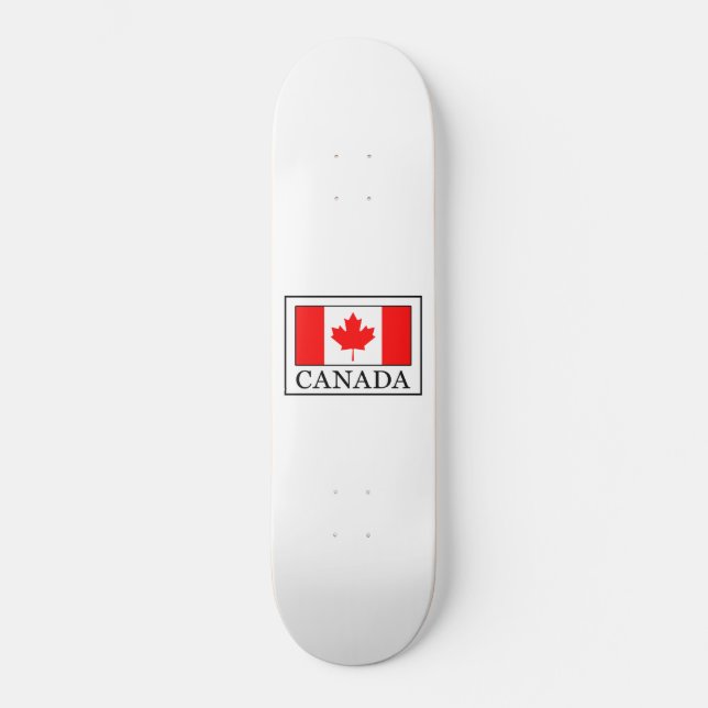 Kanada Skateboard Bräda 20,5 Cm (Framsida)