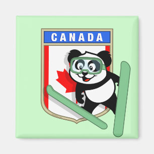 Kanada Skida-banhoppning Panda Magnet
