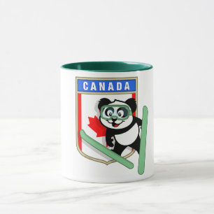 Kanada Skida-banhoppning Panda Mugg
