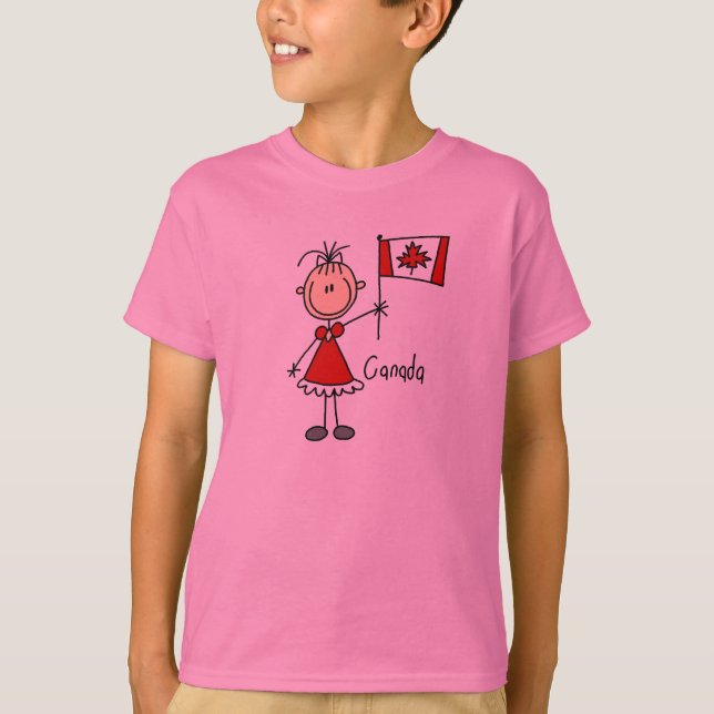 Kanada skjorta tee shirt (Framsida)