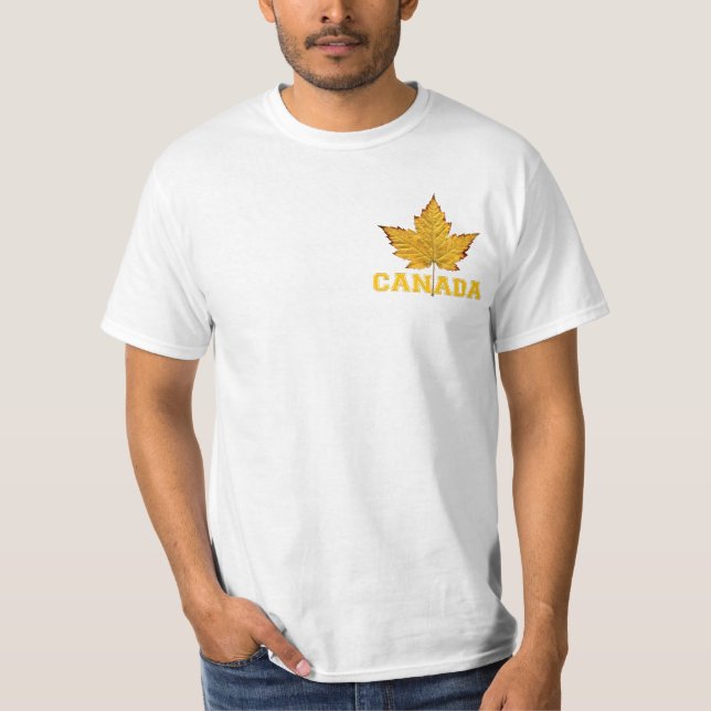 Kanada skjortamanar skjortor för Kanada souvenir T Shirt (Framsida)