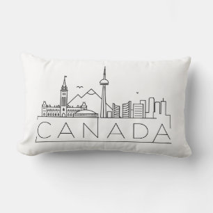 Kanada Skyline Lumbar Pillow Lumbarkudde