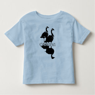 Kanada Småbarn Shirt Baby Kanada Geese Souvenirs T-shirt