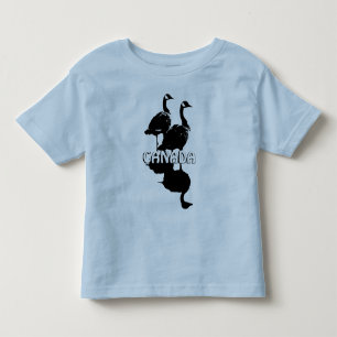 Kanada Småbarnströja Baby Kanada Gäss Souvenirer T-shirt