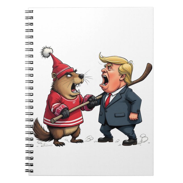 Kanada som kämpar mot Trump Anteckningsbok (Framsidan)