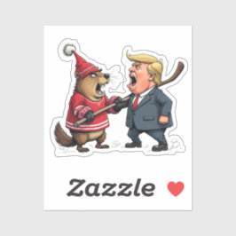 Kanada som kämpar mot Trump Klistermärken