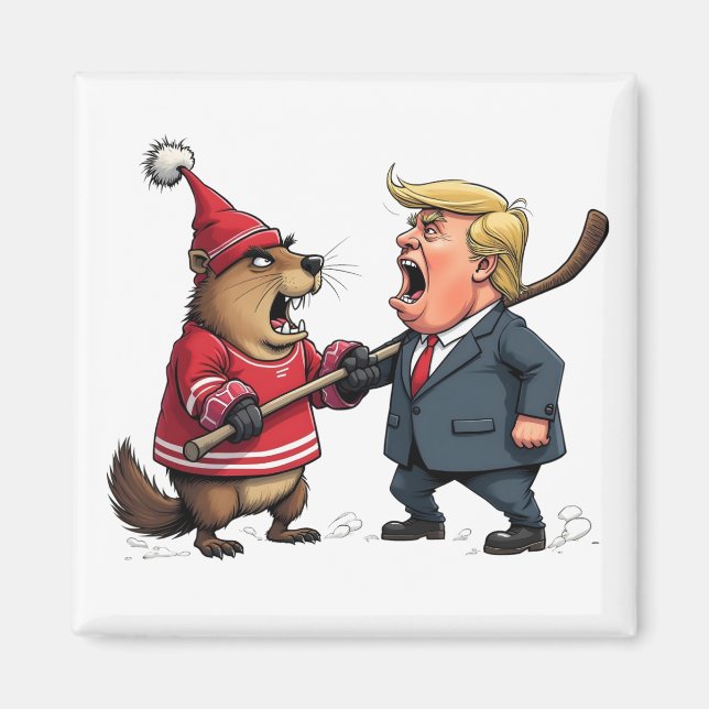 Kanada som kämpar mot Trump Magnet (Framsidan)