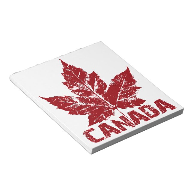 Kanada Souvenir Anteckningsblock Retro Canada Gift (Vinklad)