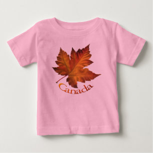 Kanada Souvenir Baby T-shirt Småbarn Canada Shirts