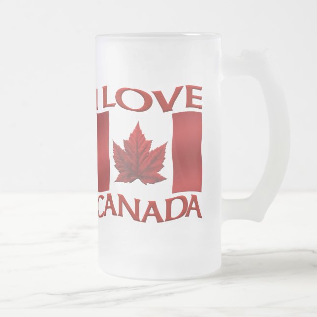 Kanada Souvenir Beer Glass Canada Mugg & Kopp (Höger)