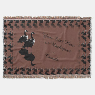 Kanada Souvenir Blanket Canada Goose Throw Blanket Filt