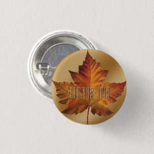 Kanada Souvenir Buttons Kanada Maple Löv Pin Knapp
